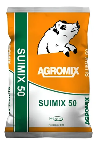 Ração Suína 25kg Agromix