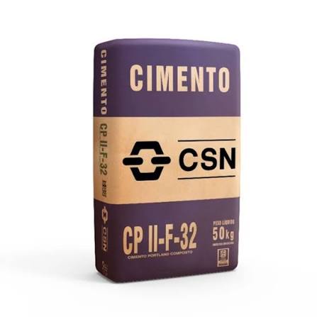 Cimento CSN CPII F-32 50kg